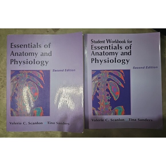 Essentials of Anatomy and Physiology bySanders Scanlon Student Workbook Lot